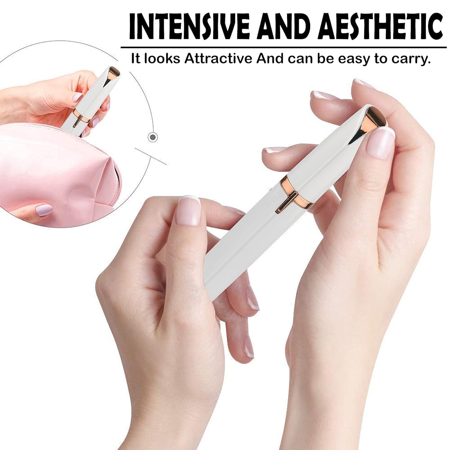 Portable Facial & Eyebrow Hair Remover