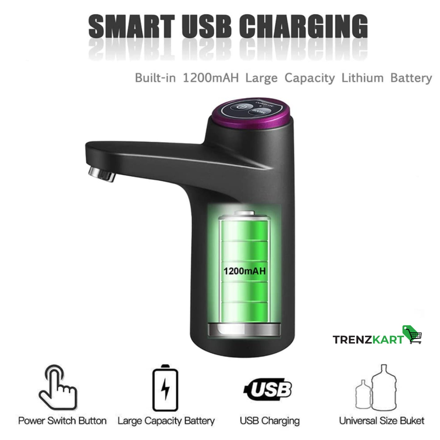 Smart Electric Water dispenser Pump | USB Rechargeable