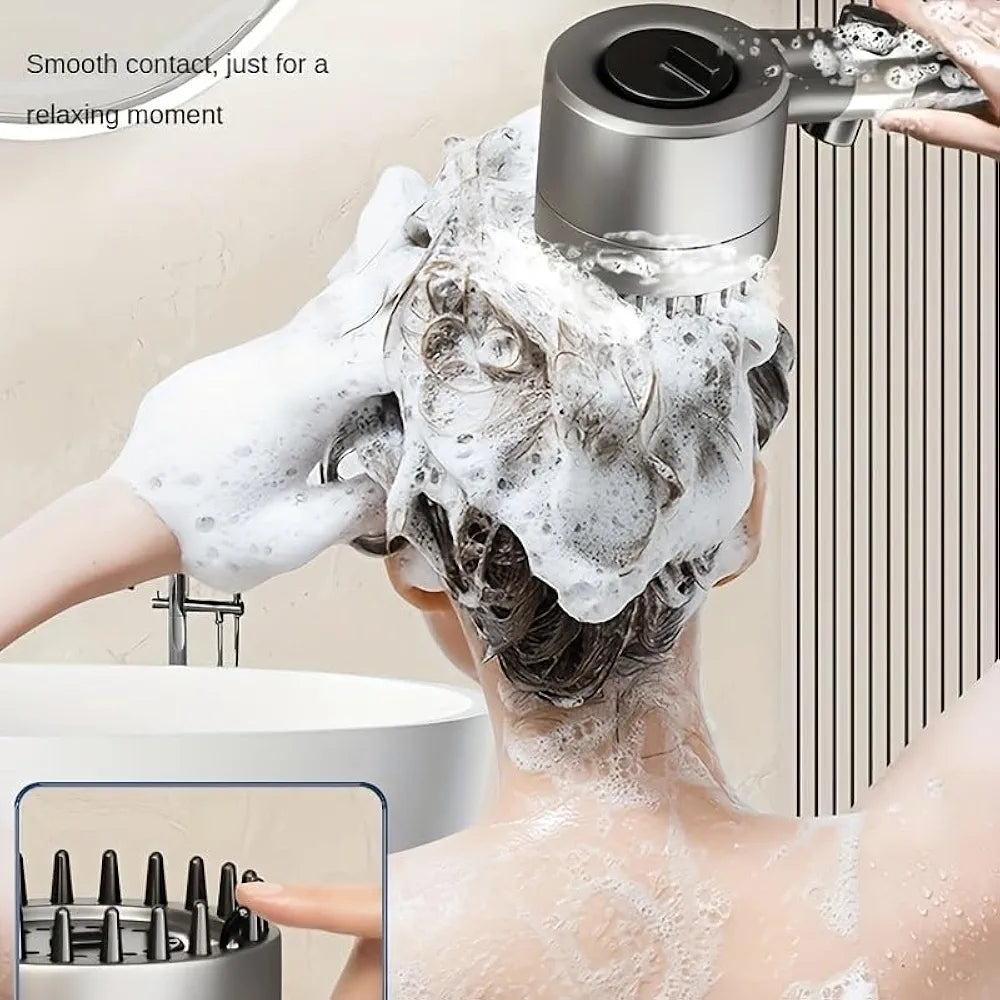 High Pressure 3-Setting Handheld filtration brush Shower head
