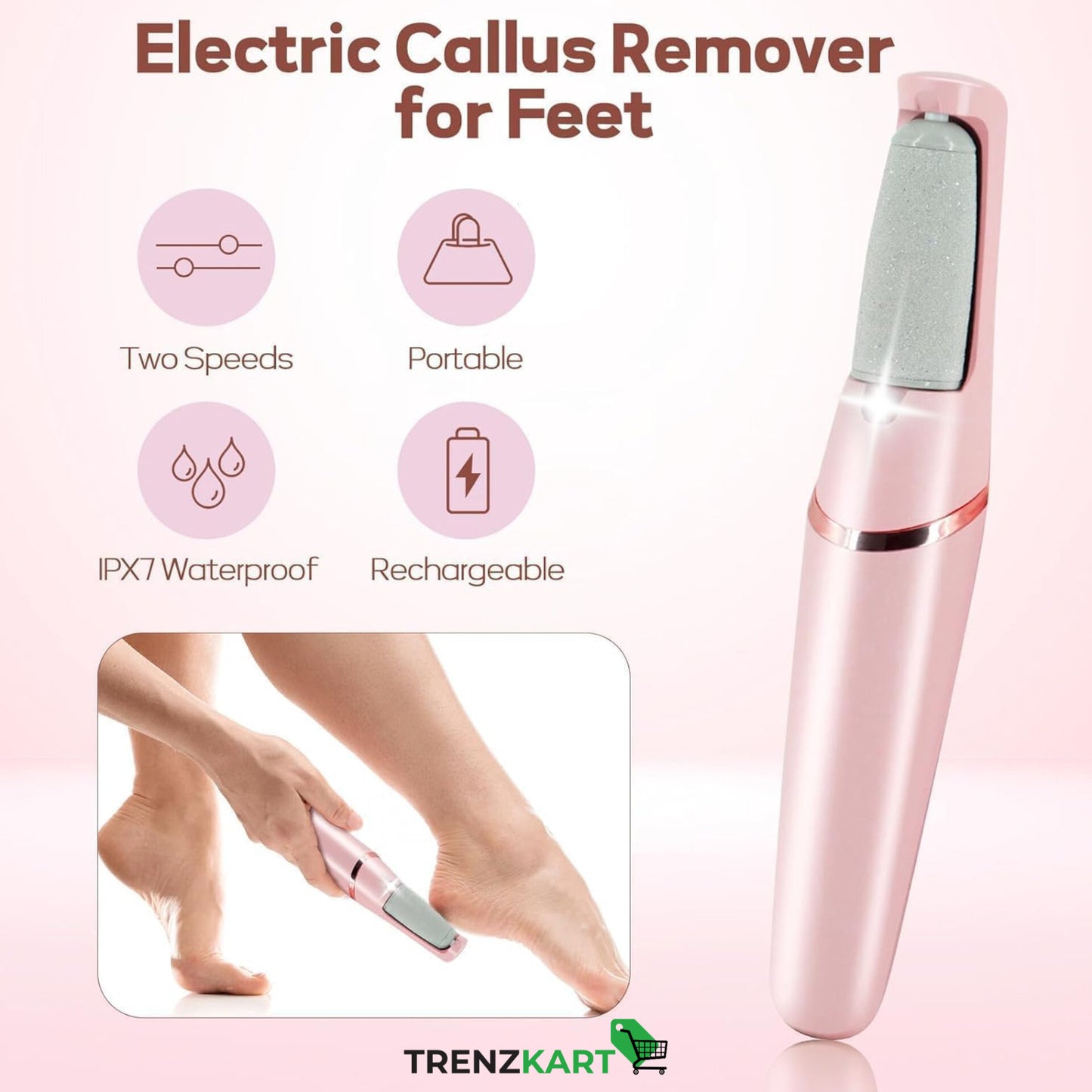 Electric Callus, Dead Skin Remover