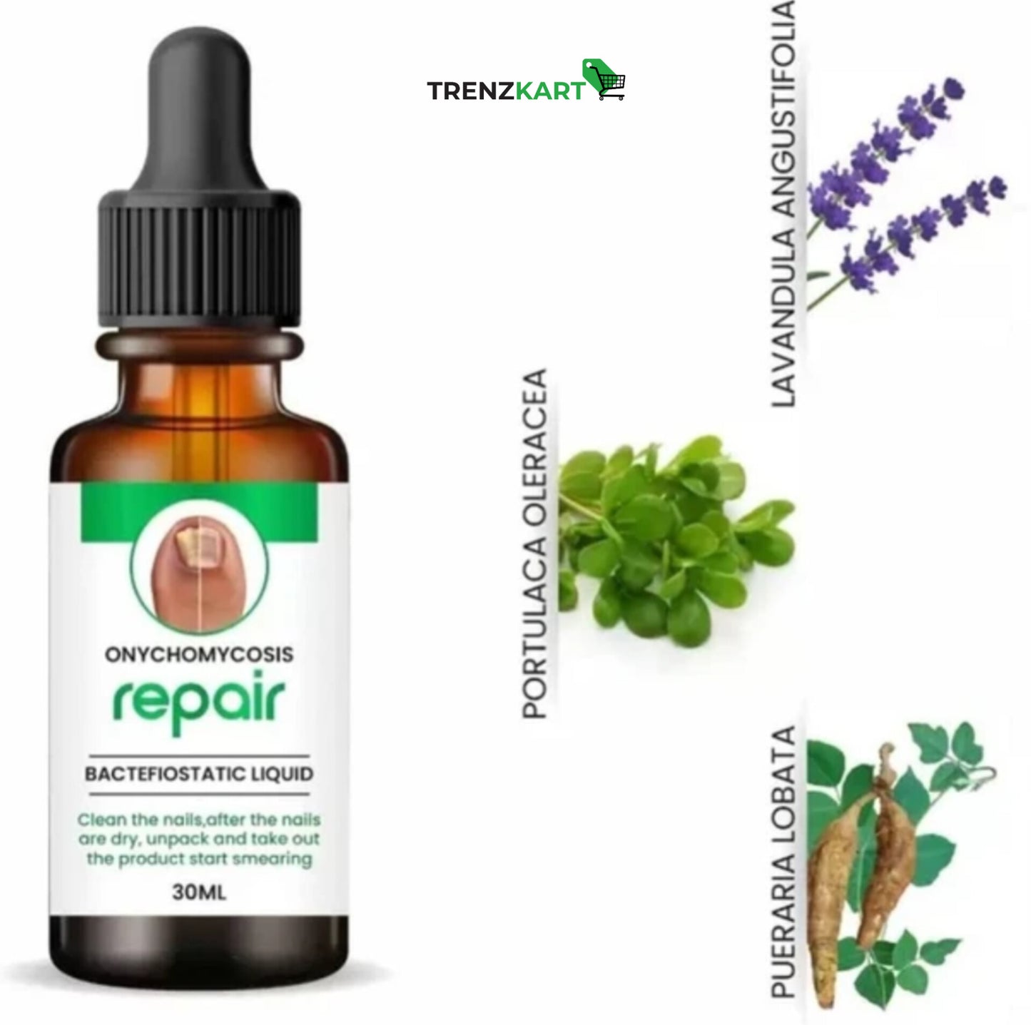 Nail Repair & Growth Serum - Anti-Fungal & Anti-Bacterial (Pack of 2)