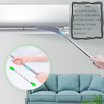 Flexible Telescopic Microfiber Duster – Perfect for Fans, Ceilings & Furniture
