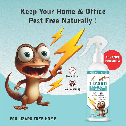 Advance Formula - Lizard Repellent Spray | 100% Natural | Buy 1 Get 1 FREE