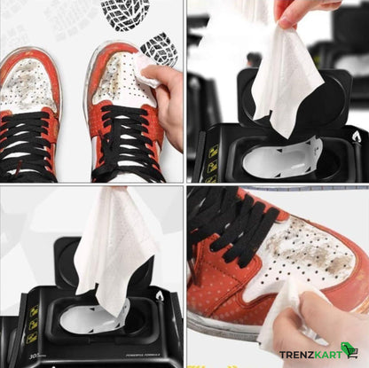 Shoe & Sneaker Cleaning Wipes – Pack of 2 (160 Wipes)