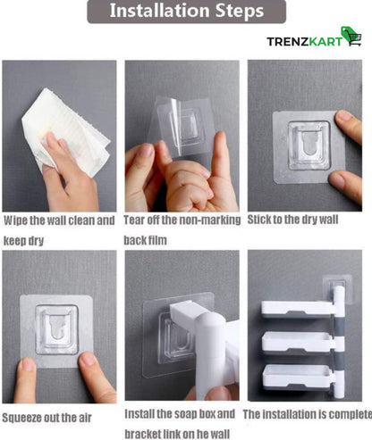3-Layer Rotating Soap Holder